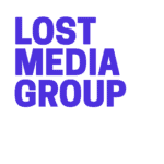 Lost Media Group Logo on White Background